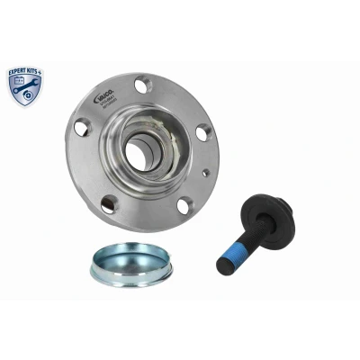 Abbildung von VAICO V10 8641 Radlagersatz Hinterachse mit Radnabe VOLKSWAGEN: Polo VI, T Cross, SEAT: Arona, IBIZA 5, AUDI: A1 Sportback