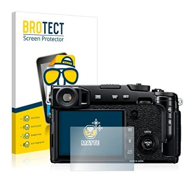 Abbildung von BROTECT Entspiegelungs Schutzfolie für Fujifilm X Pro2 (2 Stück) Matte Displayschutz Folie, Anti Reflex, Fingerprint