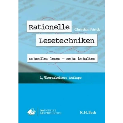 Abbildung von Rationelle Lesetechniken: Schneller Lesen Mehr behalten