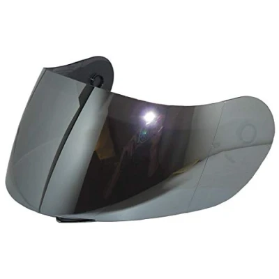Abbildung von Protectwear verspiegeltes Ersatzvisier für Motorradhelm SA07 und den Kinderhelm SA03, Passend alle Helmgrößen, Silber