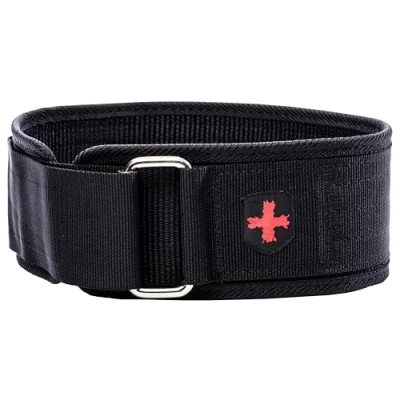 Abbildung von Harbinger Gewichthebergürtel schwarz aus 10.16cm Nylon Größe XL