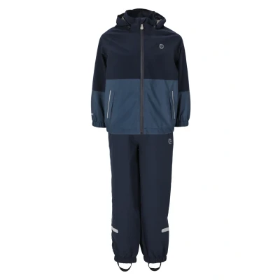 Abbildung von Zigzag Regen Regenjacke / wasserabweisende Jacke für Kinder, Größe: 116, Dark denim