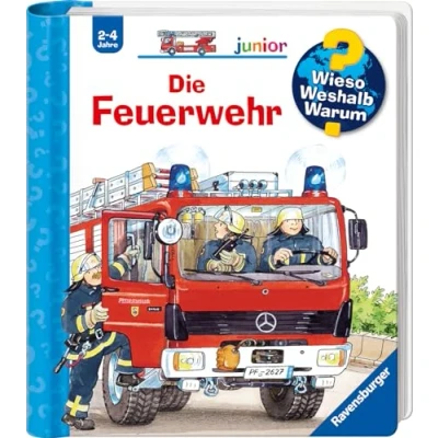 Abbildung von Ravensburger Buch &quot;Wieso? Weshalb? Warum? junior, Band 2: Die Feuerwehr&quot;, FSC schützt Wald weltweit