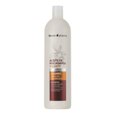 Abbildung von Thader Th Pharma Shampoo mit Extrakt aus Macadamia Nuss und Sheabutter, 1000 ml