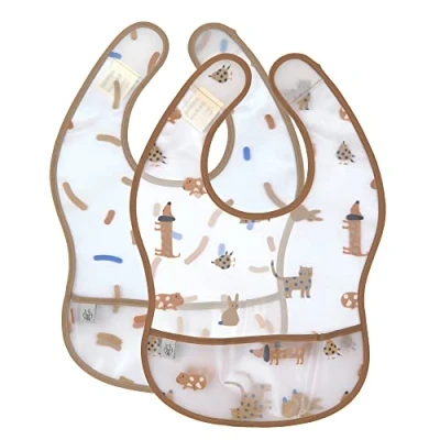 Abbildung von LÄSSIG Baby Lätzchen Set 2 teilig EVA, mit Auffangschutz abwaschbar/Little Mateys royal blau