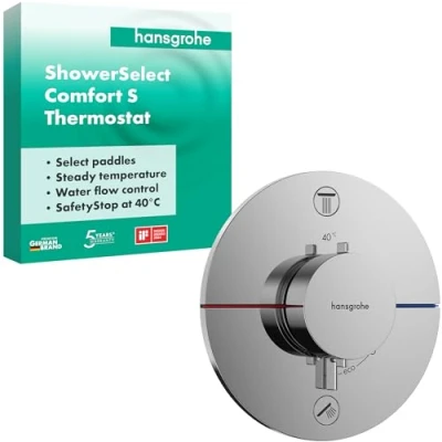 Abbildung von Thermostat inkl. Select S rund 2/out chrom