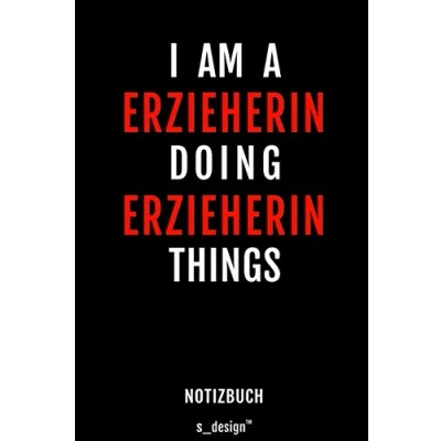 Abbildung von Notizbuch für Erzieher / Erzieherin: Originelle Geschenk Idee [120 Seiten gepunktet Punkte Raster blanko Papier]