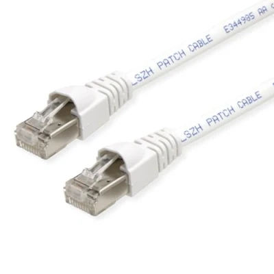 Abbildung von TELEGÄRTNER L00002A0141 Patchkabel Kat.6A (tief), S/FTP, 3m weiß