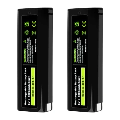 Abbildung von 2X iPrize 6V 4.0Ah NI MH Ersatzakku für Paslode 404717 B20544E BCPAS 404400 900400 900420 900600 901000 902000 B20720 CF 325 IM200 F18 IM250 IM250A IM350A IM350CT PS604N