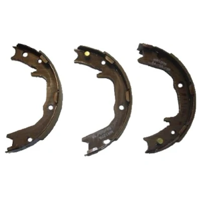 Abbildung von ASHIKA 55 05 507 Handbremsbeläge Hinterachse MITSUBISHI: Lancer 7 Kombi, Outlander I SUV, Pajero Pinin