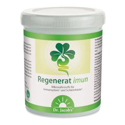 Abbildung von Dr. Jacob&#039;s Regenerat imun 25 Vitalstoffe Glutamin Omega 3 320 g