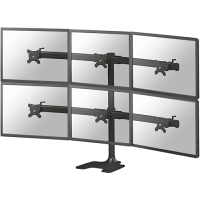 Abbildung von Neomounts FPMA D700DD6 sechsfach Monitor Tischständer