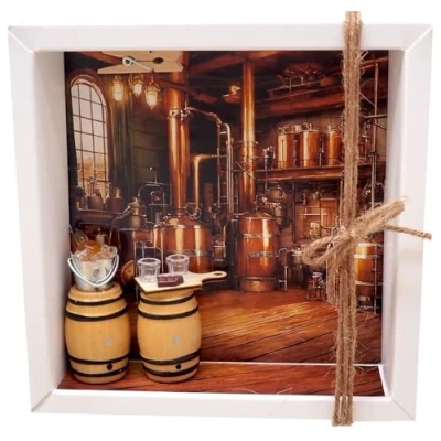 Abbildung von ZauberDeko Geldgeschenk Verpackung Whiskeygutschein Whisky Verkostung Geschenk Geburtstag Weihnachten