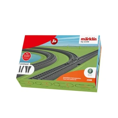 Abbildung von Märklin Gleise Set my world Kunststoffgleis Ergänzungspackung 23400, H0