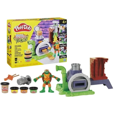 Abbildung von Play Doh Teenage Mutant Ninja Turtles Pizza Spielset