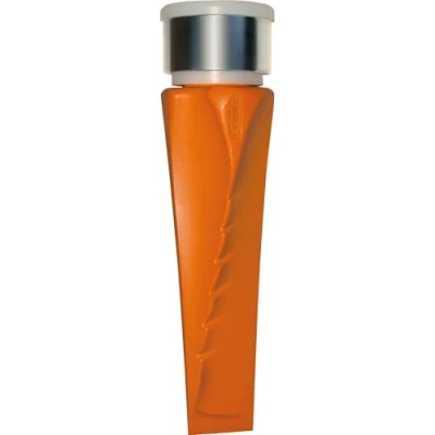 Abbildung von Fiskars Dreh Spaltkeil, Gehärteter Stahl (geschmiedet), Polymer Schlagfläche mit Metallring, Orange, SAFE T, 1001615