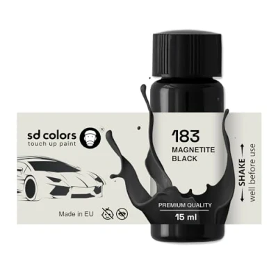 Abbildung von SD COLORS Neue lackstift MAGNETIT SCHWARZ 183 Reparatur KRATZEN 15 ml (Farbe)