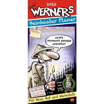 Abbildung von HEYE Wandkalender Werner Werkstattplaner 2025