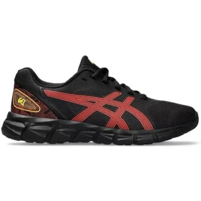 Abbildung von Asics Sportstyle Gelquantum LYTE II GS Sneaker low für Kinder, Größe: 37.5, Black cherry tomato Schuhe