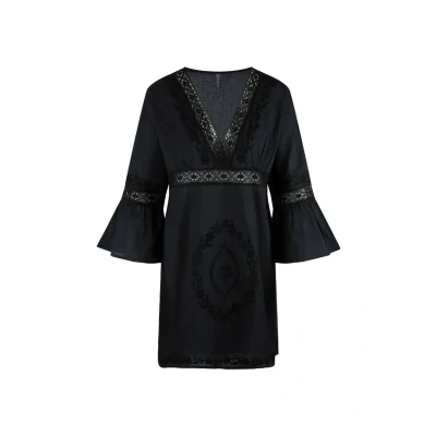 Abbildung von LingaDore Tunikashirt Beach Cover Ups Tunika mit Trompetenärmeln