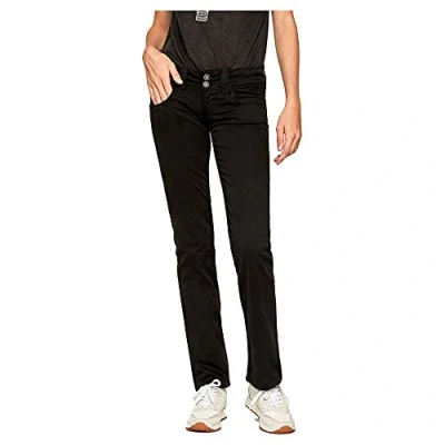 Abbildung von Pepe Jeans Venus Stoffhose, Damen, Größe: 31x32, Black