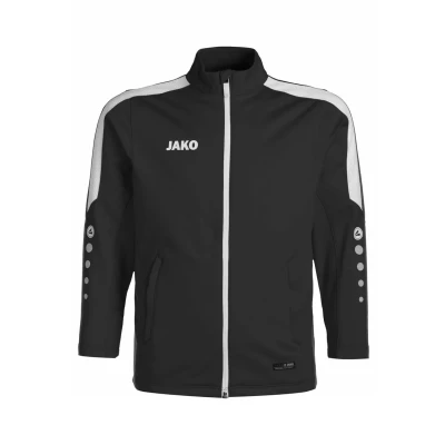 Abbildung von JAKO Power Trainingsjacke für Kinder, Größe: 128, Schwarz