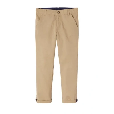 Abbildung von vertbaudet Cargohose Festliche Jungen Chinohose, Bundweite verstellbar Bundeweite