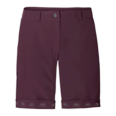 Abbildung von Vaude Womens Cyclist Outdoor Shorts, Damen, Größe: 38, Cassis