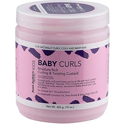 Abbildung von Aunt Jackie&#039;S Baby Girl Curls Curling &amp;Twisting Custard 15Oz , 426 G (1Er Pack)