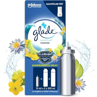 Abbildung von Glade Touch &amp; Fresh (Brise One Touch) Nachfüller, Lufterfrischer Minispray, Marine, 1er Pack (1 x 10 ml)