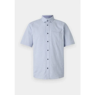 Abbildung von TOM TAILOR Herren 1046077 Hemd, 37947 Powder Blue Multicolor Dot, XL