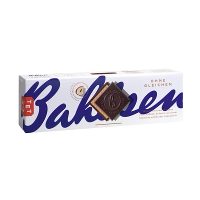 Abbildung von Bahlsen Ohne Gleichen Edelherb 1er Pack Knusprige Waffel mit Haselnusscreme und edelherber Schokolade (1 x 125 g)