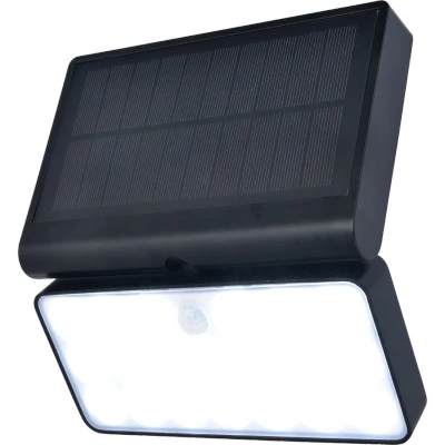 Abbildung von LUTEC LED Solarleuchte &quot;LED Solar Aussenwandl. TUDA&quot;, 1 flammig, Leuchtmittel Modul wechselbar