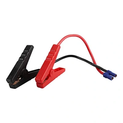 Abbildung von Messleitungsclip, Batterieklemme Clip Notfall Starthilfe Batterieclip Messleitungsklemme EC5 Steckverbinder 12 V