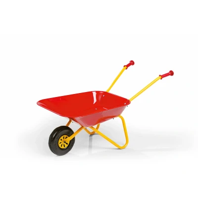Abbildung von rolly Toys Metallschubkarre/Kinderschubkarre rot/gelb
