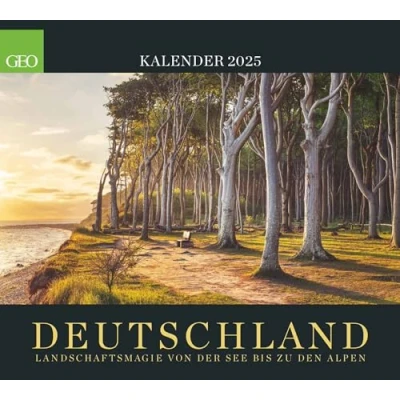 Abbildung von GEO Deutschland 2025 Wandkalender Poster Kalender Landschafts Fotografie 50x45: Landschaftsmagie von der See bis zu den Alpen: Alpen