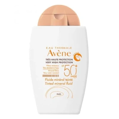 Abbildung von Avène mineralisches Sonnenfluid getönt SPF 50+, 40 ml Lösung