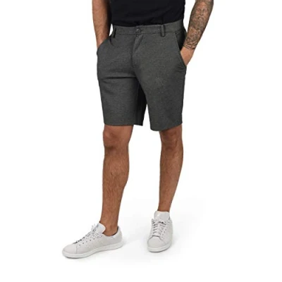 Abbildung von Blend Codie Herren Chino Shorts Bermuda Kurze Hose, Größe:M, Farbe:Charcoal (70818)