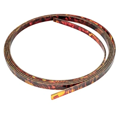 Abbildung von Musiclily Kunststoff Gitarrenbindung Binding 1650 x 6 1,5 mm, Tortoise Shell