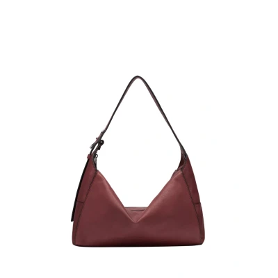 Abbildung von Liebeskind Berlin LOU HOBO M GERÄUMIGE Handtasche, Damen, Größe: One Size, Bordeaux