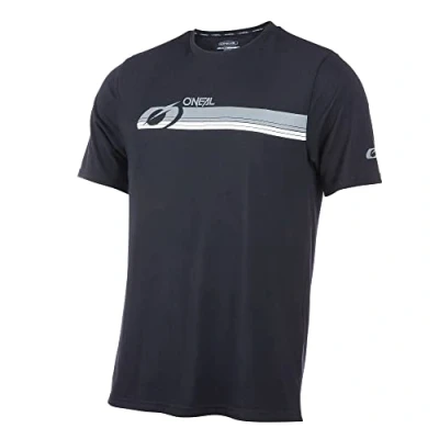 Abbildung von O&#039;NEAL Mountainbike Shirt MTB DH Downhill FR Freeride Atmungsaktives Material, Schnell trocknend, antibakteriell Slickrock Jersey V.22 Erwachsene Schwarz Grau Größe L