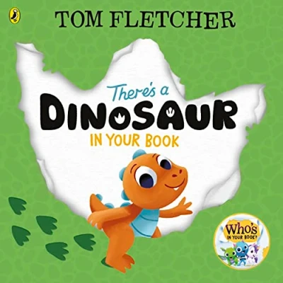 Abbildung von There&#039;s a Dinosaur in Your Book (Who&#039;s Book?, 9)