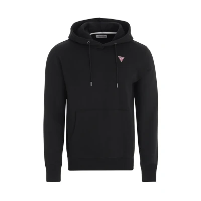 Abbildung von Guess Iconic Kapuzenpullover, Herren, Größe: Small, Schwarz