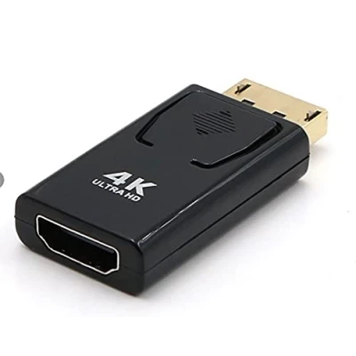 Abbildung von JEYEFFE J&amp;J Displayport Dp auf HDMI weiblich Konverter für PC TV Männlich 4K Video Adapter