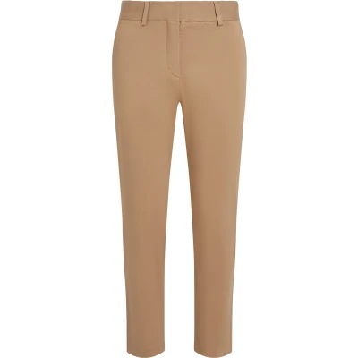 Abbildung von Tommy Hilfiger SLIM Chino, Damen, Größe: 44, Beige