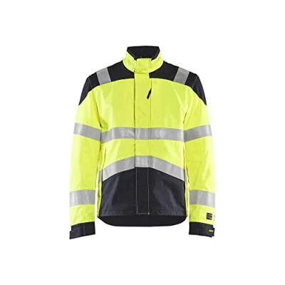 Abbildung von Blaklader 408915123389XL Inhärent Multinorm Jacke, High Vis Gelb/Marine, Größe XL