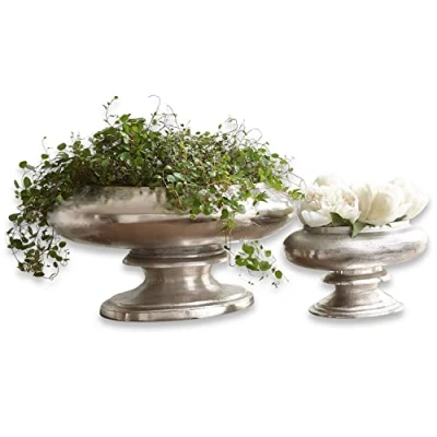 Abbildung von Mirabeau Tischvase Vase 2er Set Loyère silber