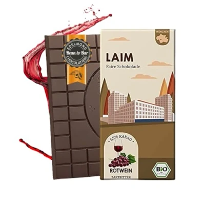 Abbildung von LAIM München Stadt Schokolade / Fair Trade Bayern Souvenir Bio Kakao von Edelmond