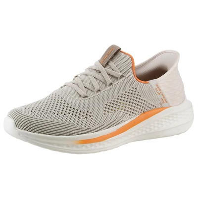 Abbildung von Skechers SLADE QUINTO Slip On Sneaker, Slipper, Freizeitschuh mit dezenten Kontrastbesatz
