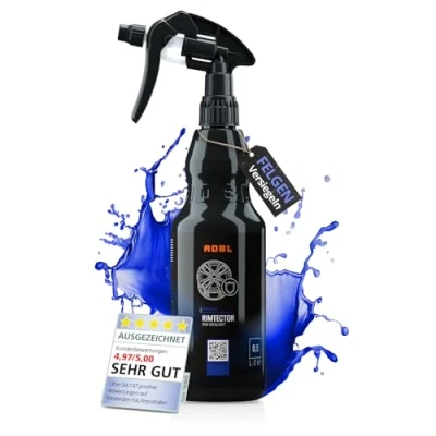 Abbildung von ADBL Rimtector (500ml) Schnelle Felgenversiegelung für langanhaltenden Schutz Schafft eine hydrophobe Barriere, erleichtert Reinigung und Glanz Einfache Anwendung Nassversiegelung Felgen